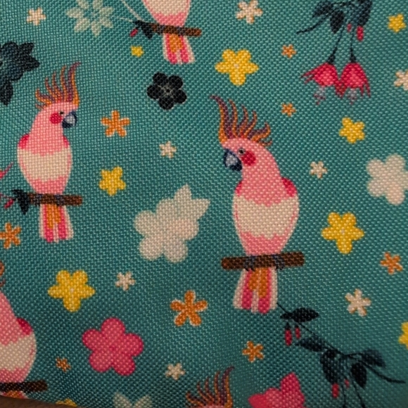 Lily Bloom Parrots in Paradise Eden Backpack NWT Karma Bloom main image 7